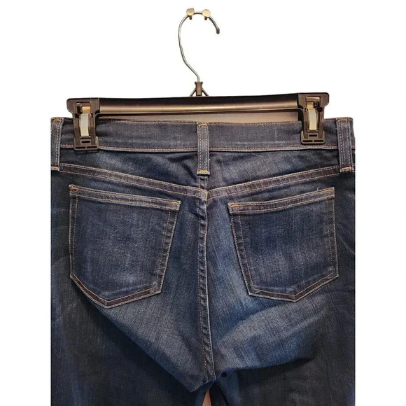 J.CREW Womens Blue Denim Cotton Blend 5 Pockets Design Reid Jeans Size 27 - Picture 7 of 9